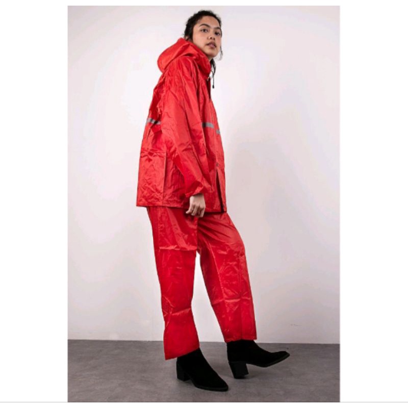 setelan jas hujan GRC 8070 / jas hujan setelan / jas hujan bagus / mantel setelan / mantel jaket celana / jas hujan jaket celana
