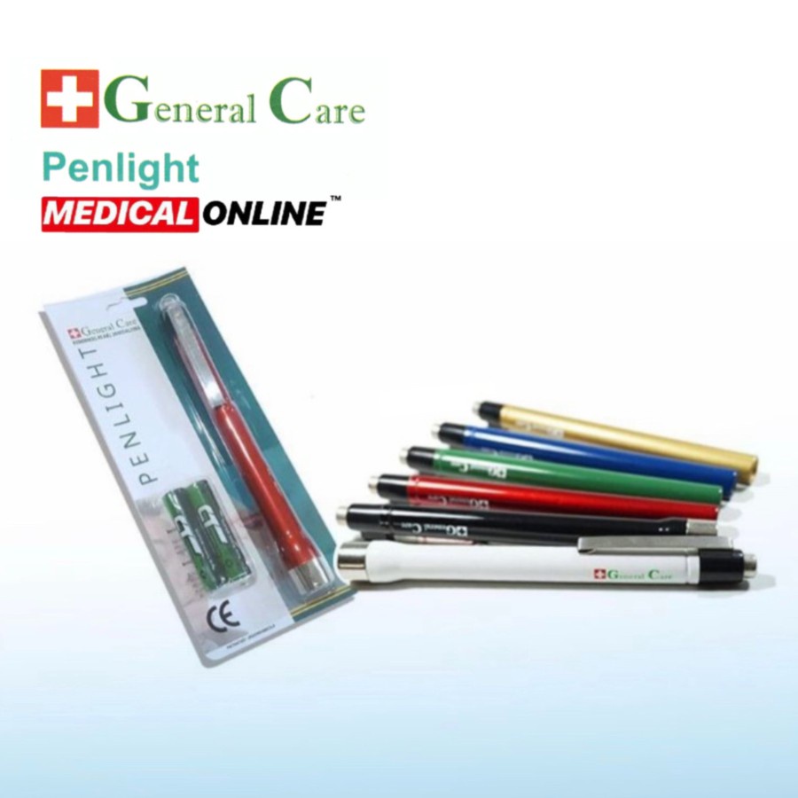 PENLIGHT LED GENERAL CARE LAMPU SINAR PUTIH SENTER MEDICAL ONLINE MEDICALONLINE