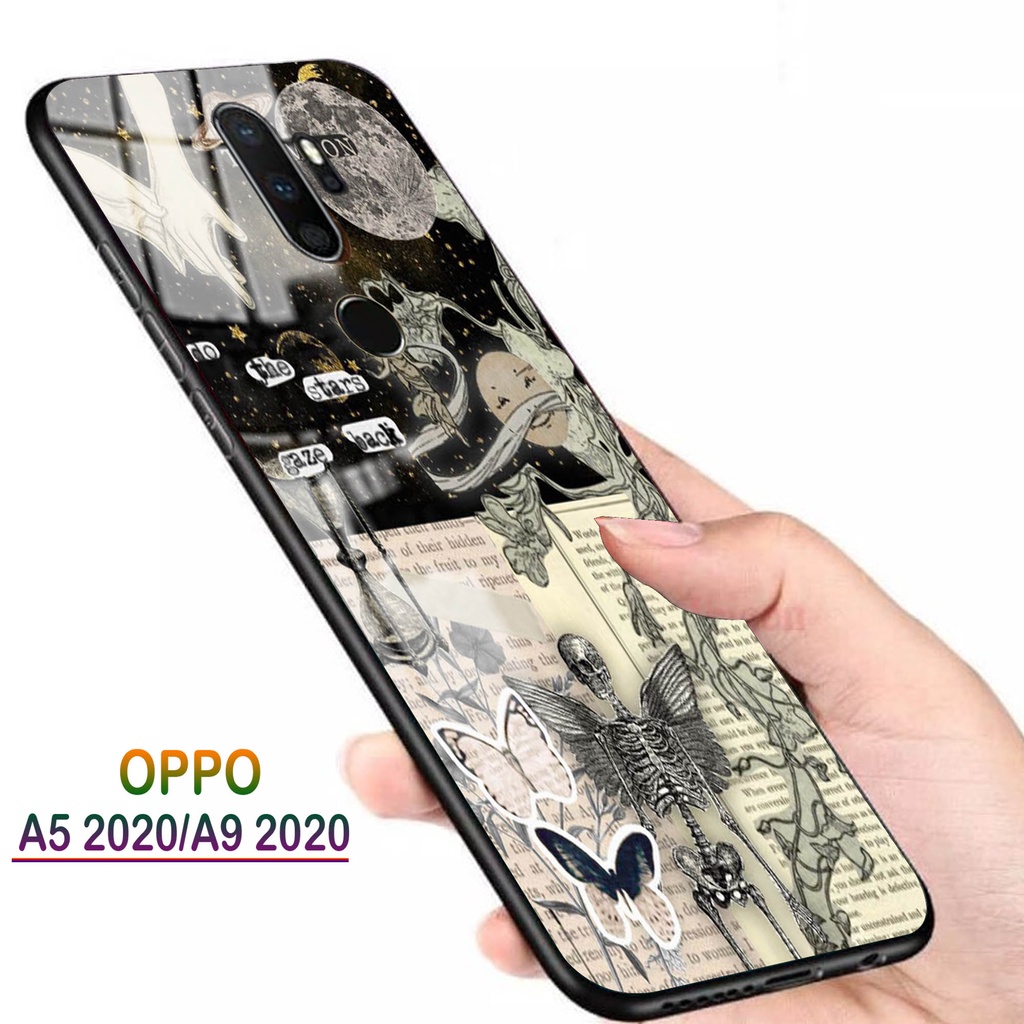 Softcase Kaca OPPO A5 2020 A9 2020 - Case Handphone A5 2020 A9 2020 [T82].