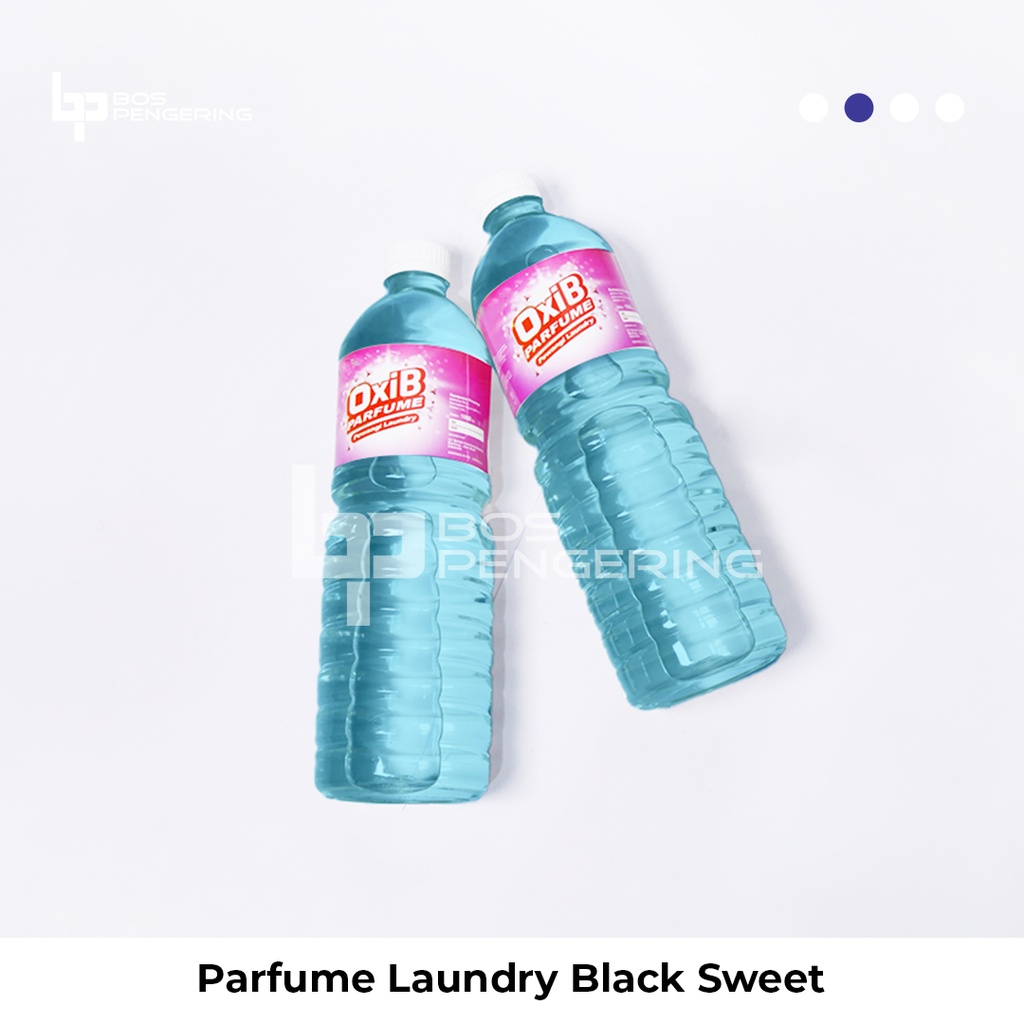 Pewangi Pakaian Laundry - OxiB Parfum Aroma Black sweet 1 Liter Sweet Menyegarkan