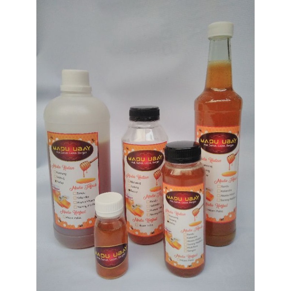 

ASLI !!! Madu Sialang Murni MADU UBAY Botol 1 Kg
