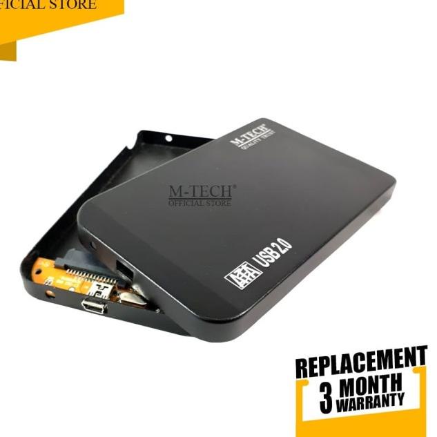 M-Tech Original Casing Hardisk External 2,5 Sata Color HDD Case ATA