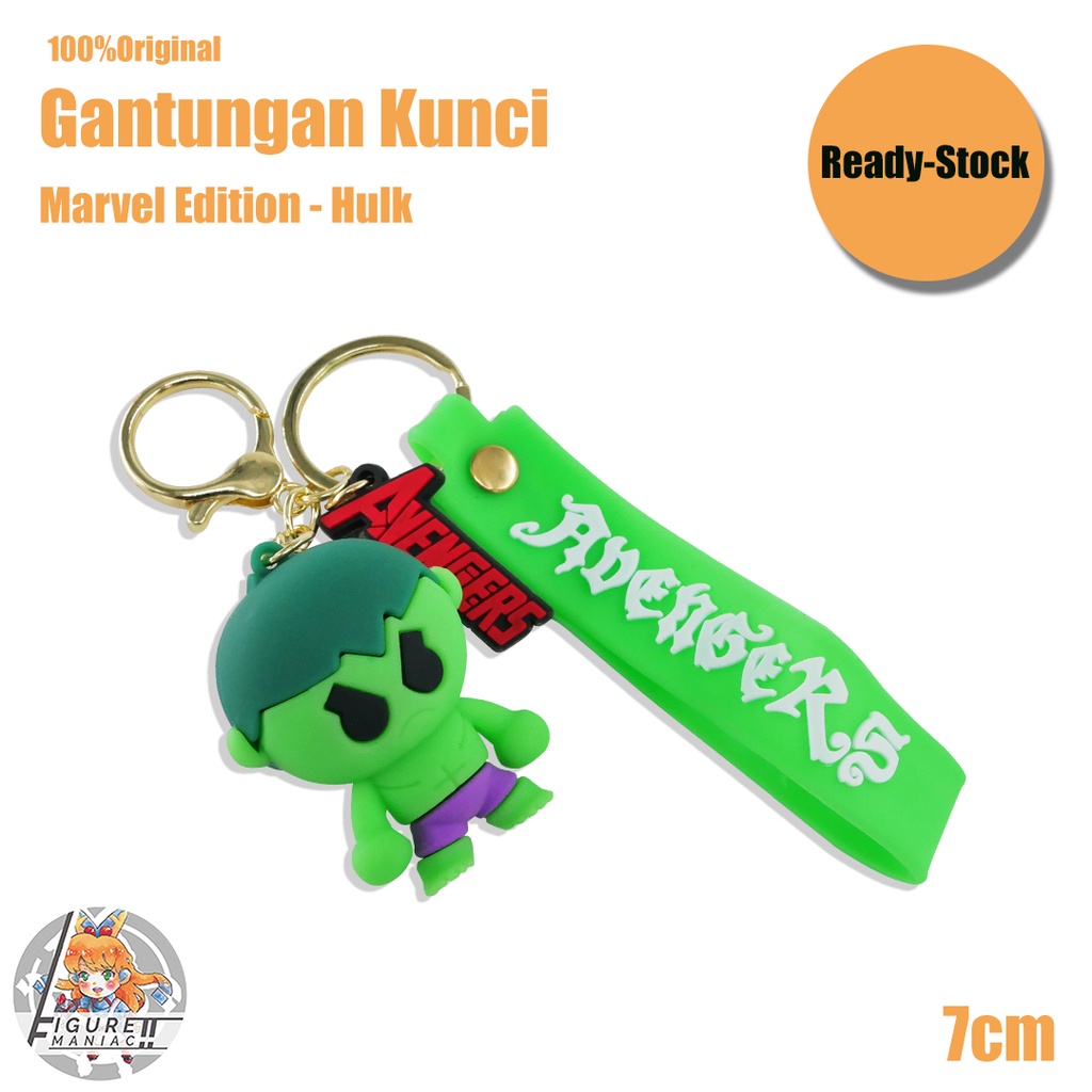 Gantungan Kunci - Superhero 3D Edition 7 cm Premium Import