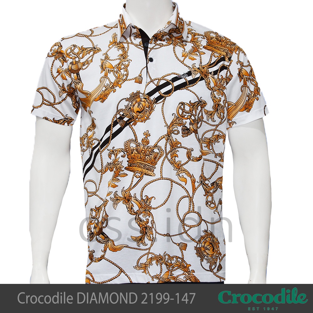 Kaos Kerah Kemeja Pria Crocodile Diamond 2199-147