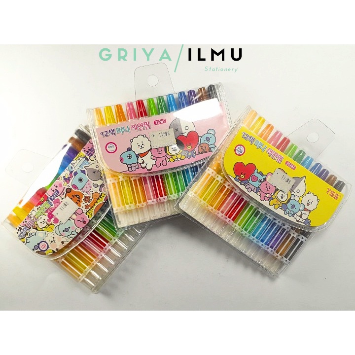 

Twist Crayon/Rolling Crayon/Krayon Putar TSS 12 Warna 3128T/2128T (0261807)/(0261808)