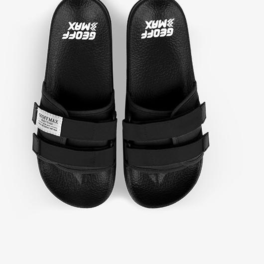 Geoff Max Official - Freddo Black | Slippers | Sandal Pria - 42