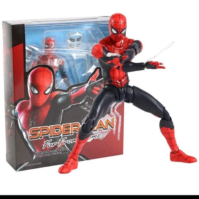 Shf Spiderman Far From Home Upgrade Suit KWS Action Figure