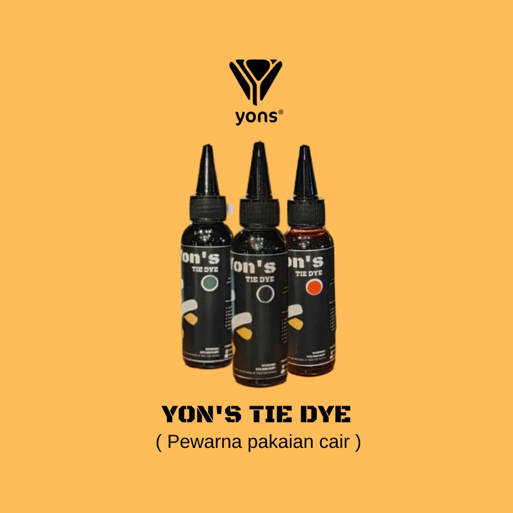 PEWARNA TIE DYE | TIE DYE KIT | BISA COD | BEST SELLER | PEWARNA PAKAIAN | | YONS TIE DYE ( BOTOL )