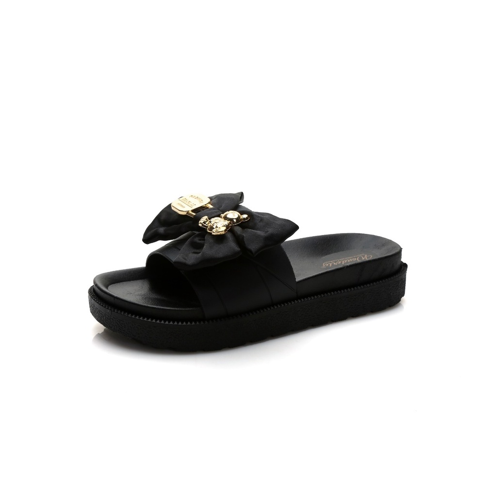 Sandal Slop Wanita Pita | Sendal Jelly Motif Pita Wonderly 1603-5