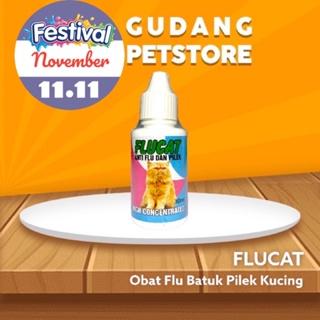 Image of FLUCAT Obat flu dan batuk kucing 30ml