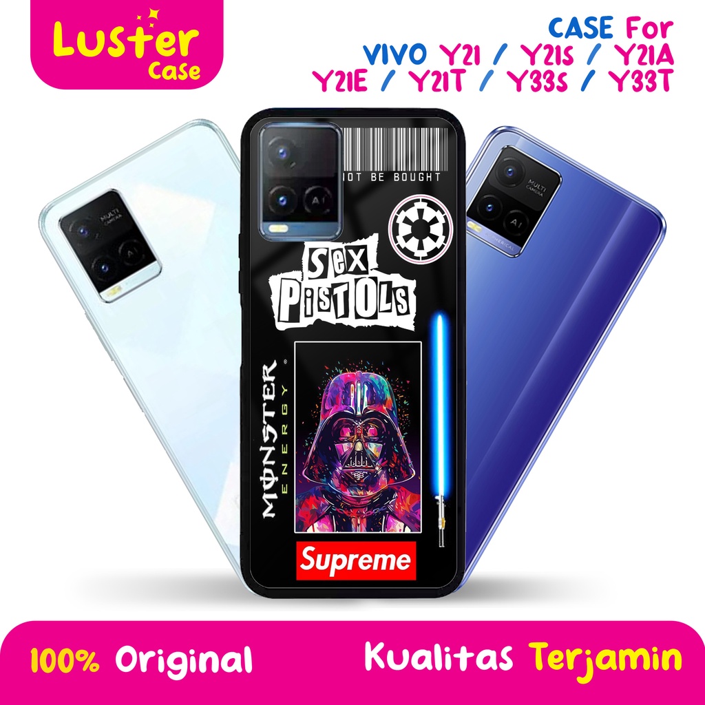 Case VIVO Y21/Y21S/Y21A/Y21E/Y21T/Y33S/Y33T - Casing VIVO Y21/Y21S/Y21A [ NASA MOON ] Silikon VIVO Y