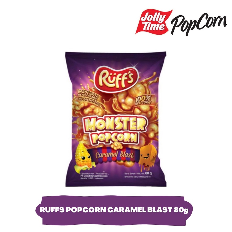 

RUFFS POPCORN CARAMEL BLAST 80g