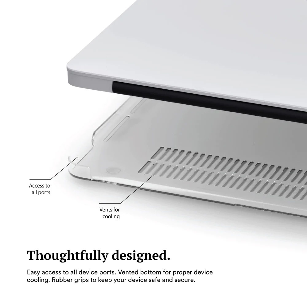 Macbook Clear Case for Macbook Pro 13&quot; M1/M2/Macbook Air 13&quot; M2 2022