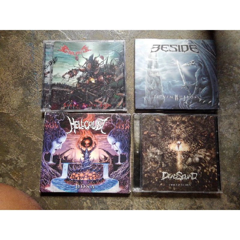 CD siksa kubur eyecry, back to vengeance, podium, deadsquad, beside, hellcrust, grausig