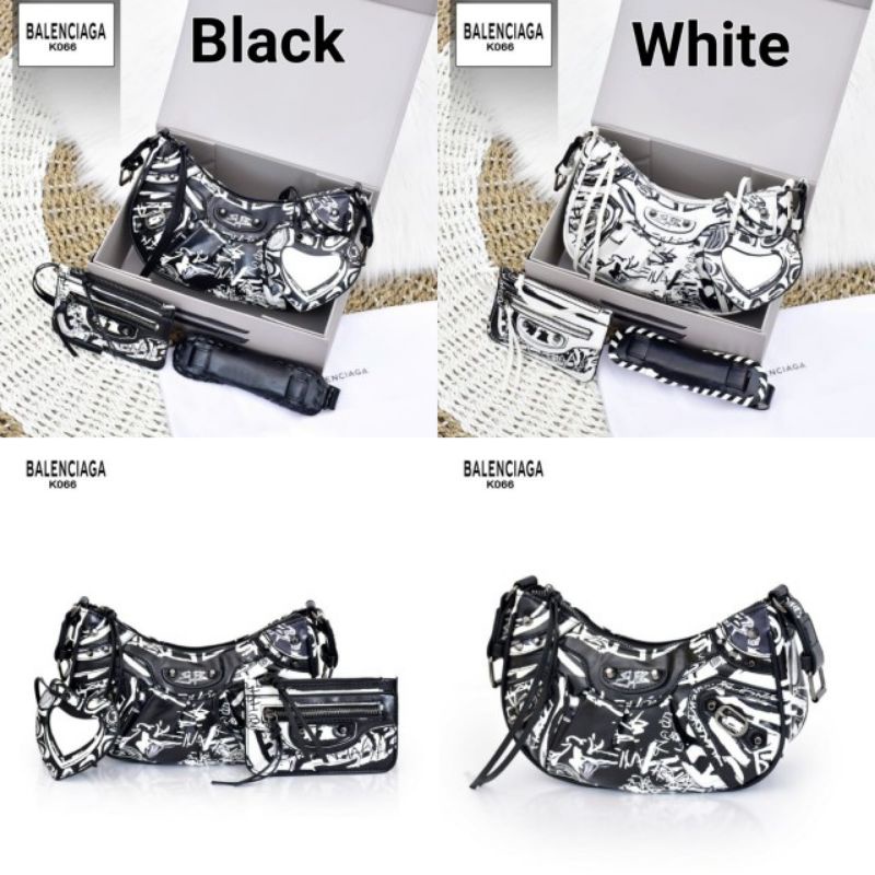 TAS BALENCIAGA BAG K066 PLATINUM LIKE ORI