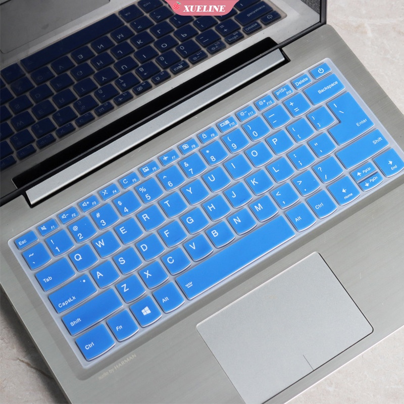 Stiker film Pelindung keyboard Komputer laptop Lenovo IdeaPad 14sARE 2020 Bahan Silikon Lembut Ukuran 14 Inci ZXL