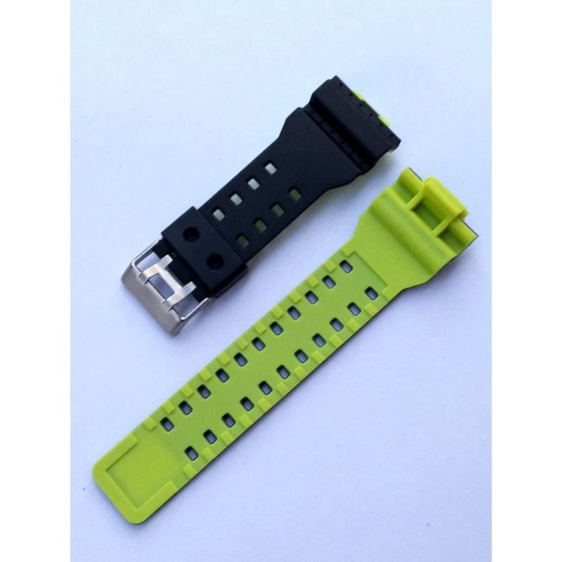 Strap Tali Jam Tangan G-shock GA100 GA400 GA700 GA110 GD350 GA800 Doubel warna Rubber Strap G- Shock Vampir 2 warna GA Series