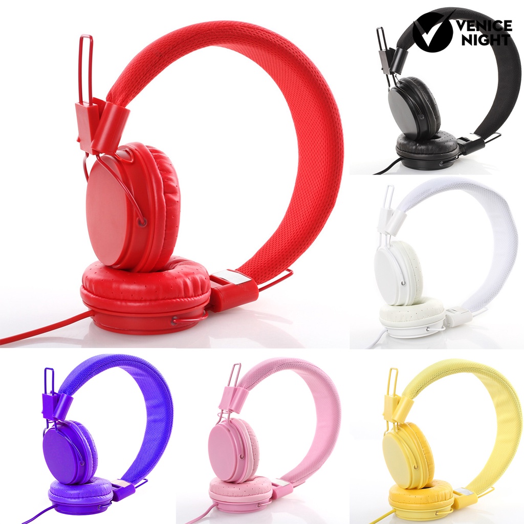 (VNEP) (Berkabel) EP05 Headphone High Fidelity Noise Reduction Headset Gaming Stereo 3.5mm Lipat untuk Komputer