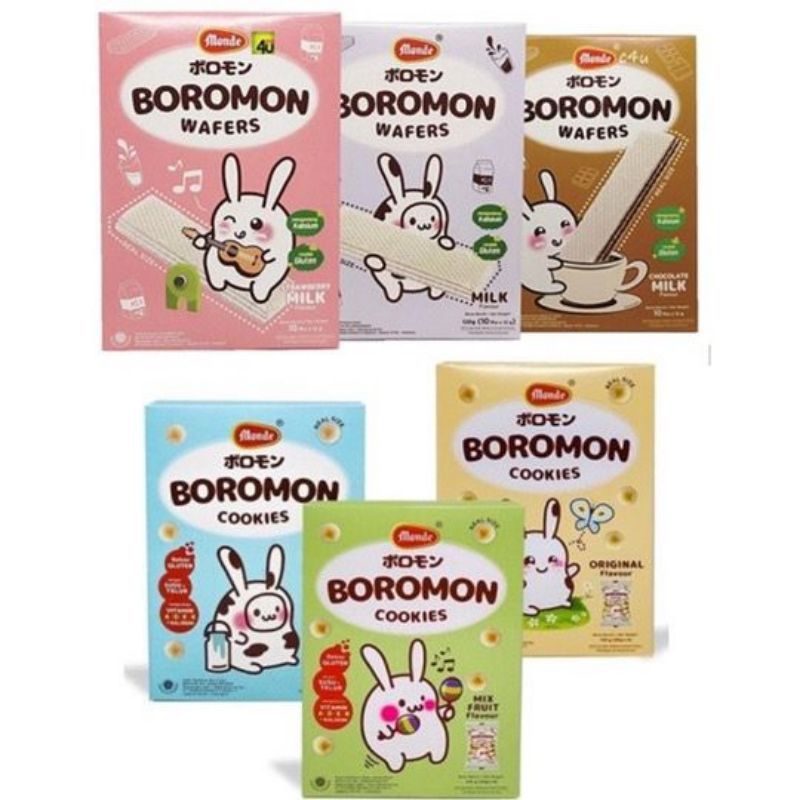 Monde Boromon Cookies biskuit bayi