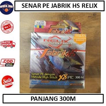 Senar PE Jabrik HS Relix Nusantara PE 1,5 - ALAT PANCING - AKSESORIS