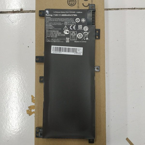 Baterai Asus X455L A455L X454Y C21N1401