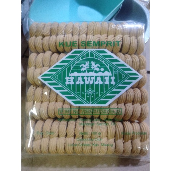 

snack camilan roti semprit hawai mini 180 gr/semprit santan empuk