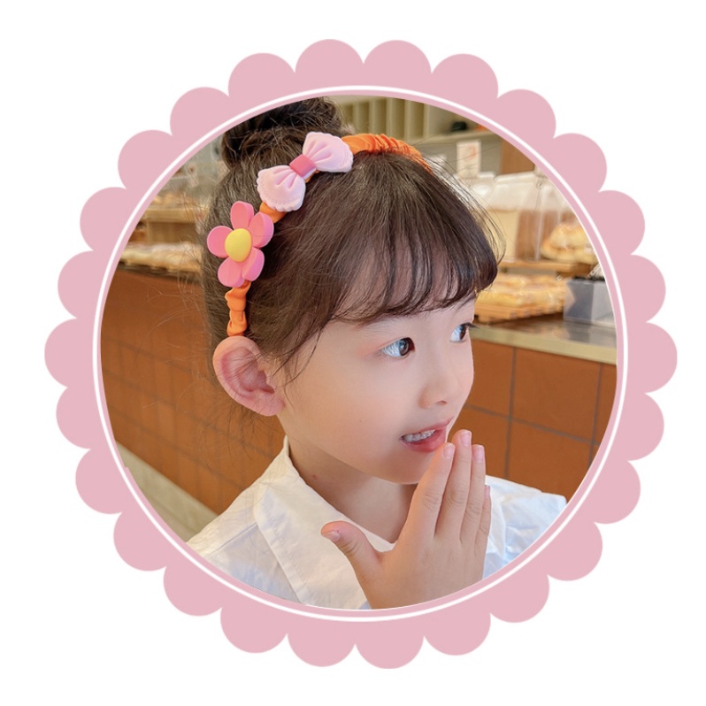 babyfit bando BUTTERMILK cotton bandana aksesoris rambut anak perempuan import zx-0129r