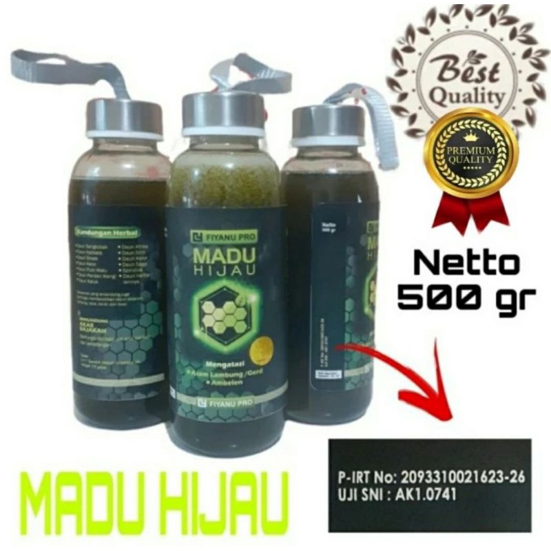 

Madu hijau mengandung herbal lainnya termasuk akar bajakah mengandung zat anti kanker dan peradangan