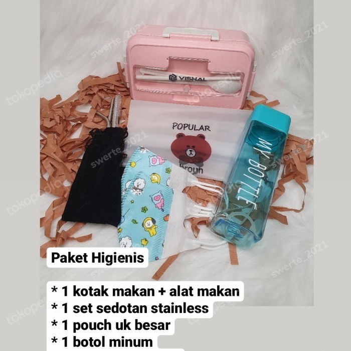 

(COD) PAKET HIGIENIS KADO ULTAH ANAK PEREMPUAN LAKI HAMPERS GIFT SOUVENIR - wrapping bubble