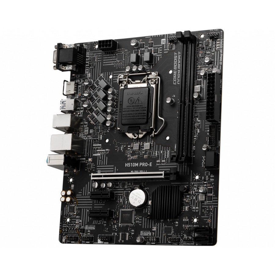 MOTHERBOARD MSI H510M PRO-E LGA 1200 , H510 , USB 3.2