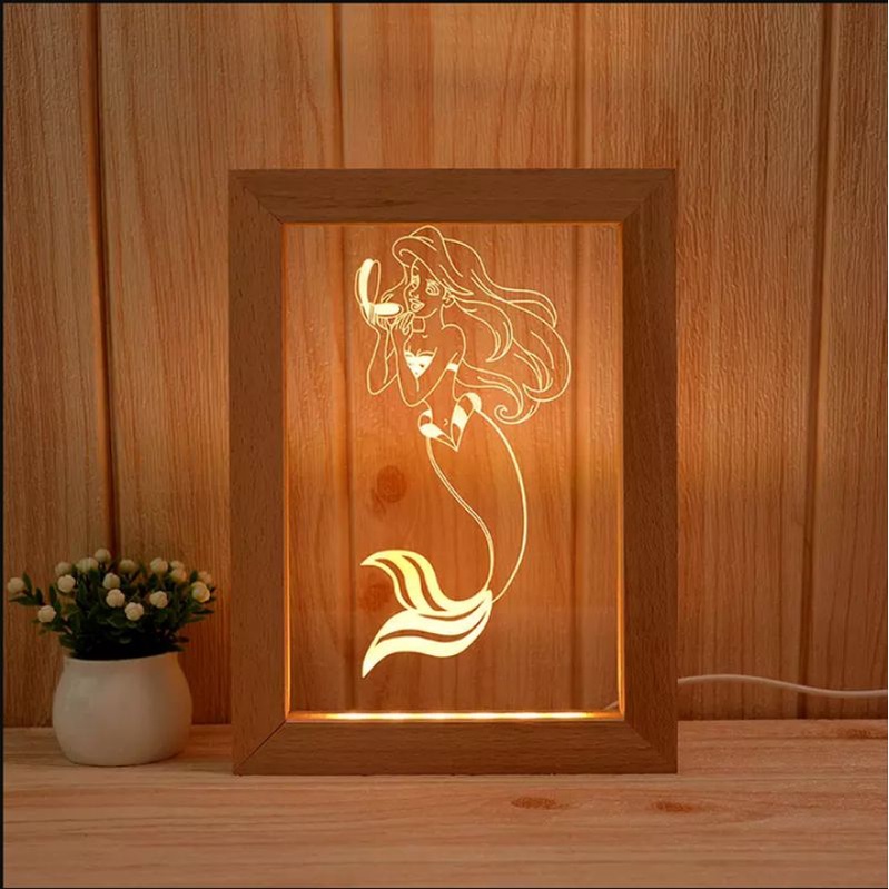 Led Frame A5 / Bingkai Led DIY Acrylic / Lampu Hias Acrylic