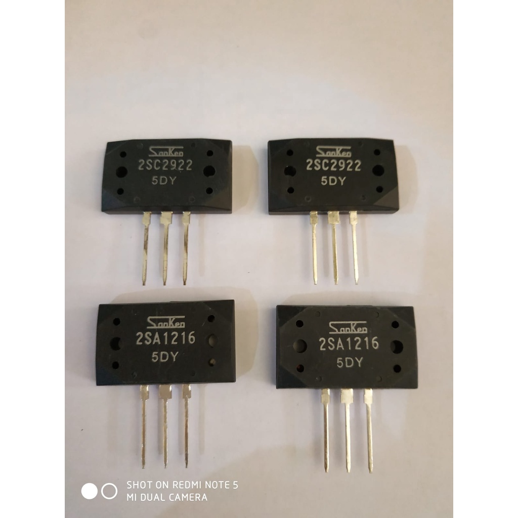 TRANSISTOR SANKEN 2922-1216 5DY II TEMBAGA (NVC)