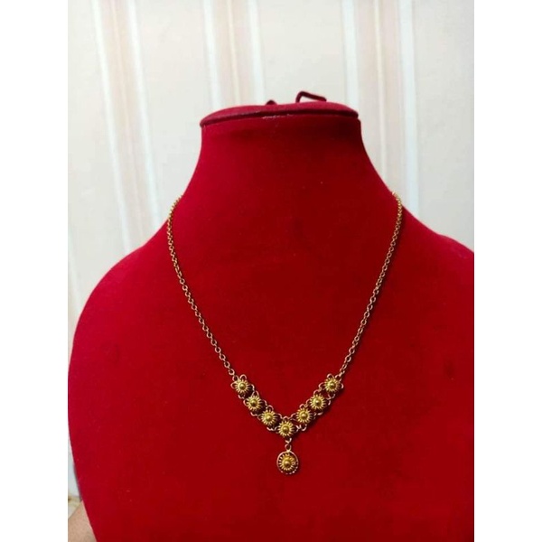 Kalung Matahari V 15 gr Mas LM London 24k 99,9% Lumiana Siregar Emas Toba