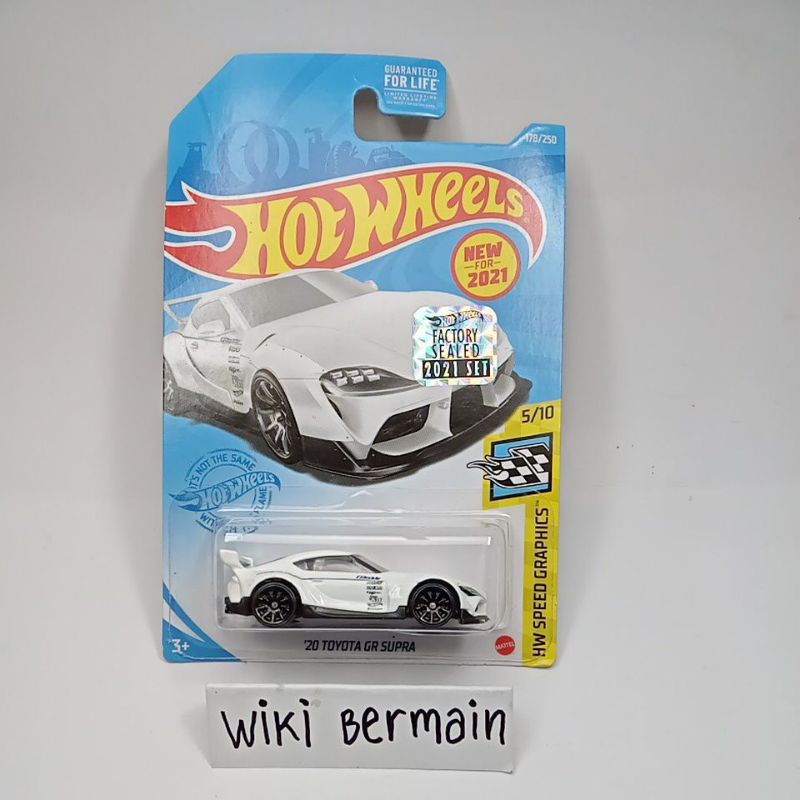 Hot Wheels 20 Toyota GR Supra Putih