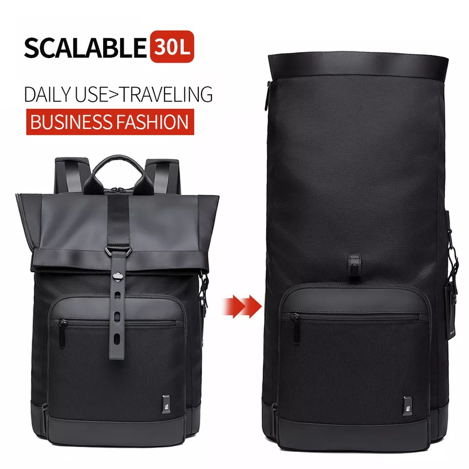 Bange BGG66 Tas Pria Ransel Laptop 15.6 Inch Foldable Travel Scalable