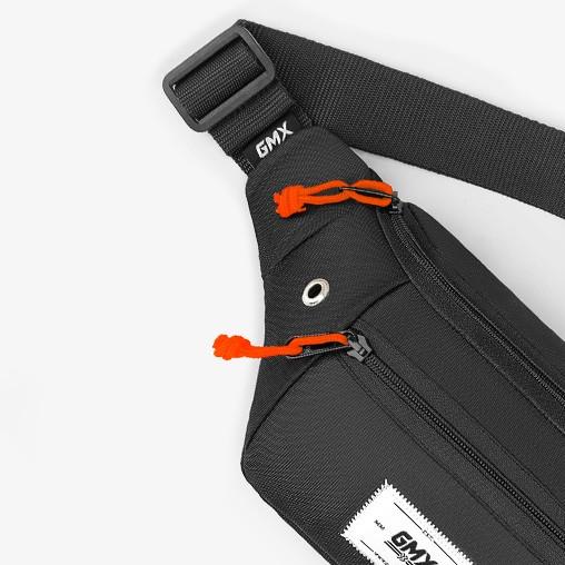 Geoff Max Official - Gertrud Black | Sling Bags | Tas pria