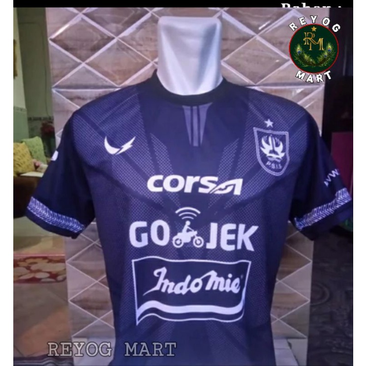 JERSEY PSIS SEMARANG 3RD LIGA 1 GOJEK HITAM THIRD FULL PRINTING RETRO LOKAL