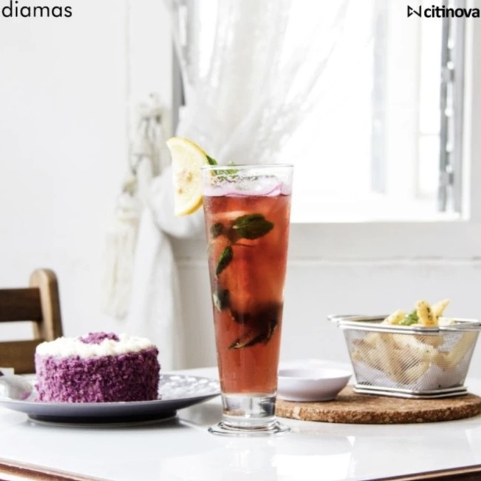 Gelas Kaca Highball 33cl DUBLIN CITINOVA Beling Kopi Teh Minum Cafe