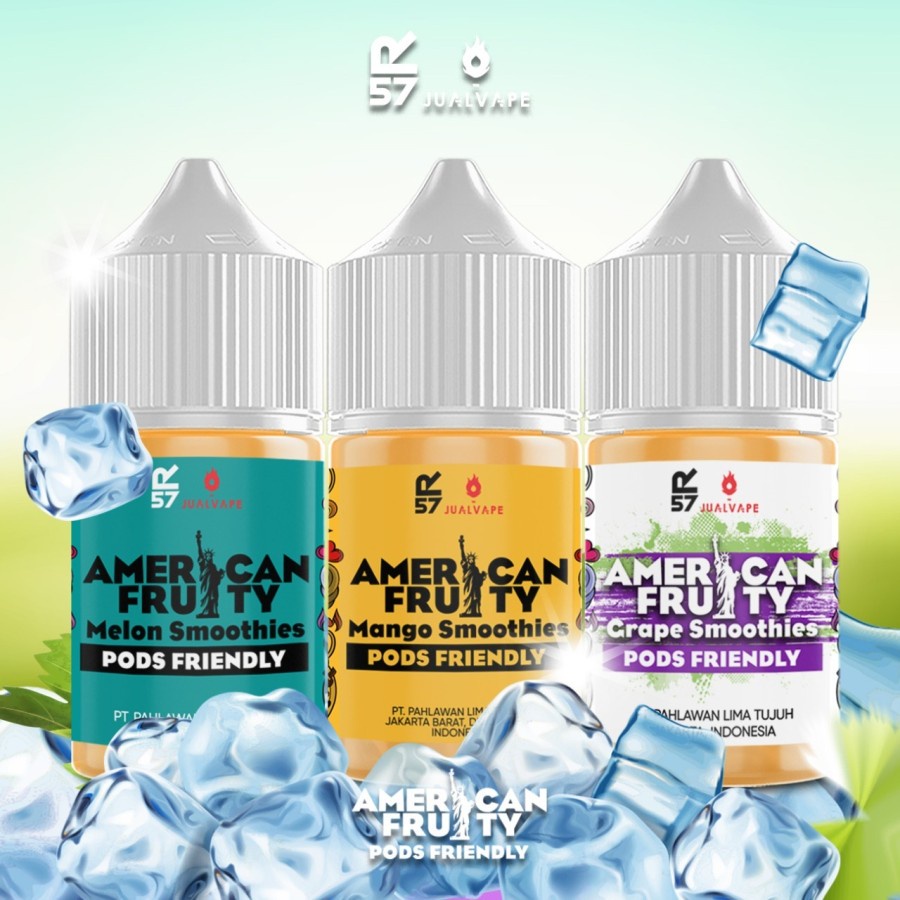 LIQUID 30ML AMERICAN FRUITY SMOOTHIES PODSFRIENDLY