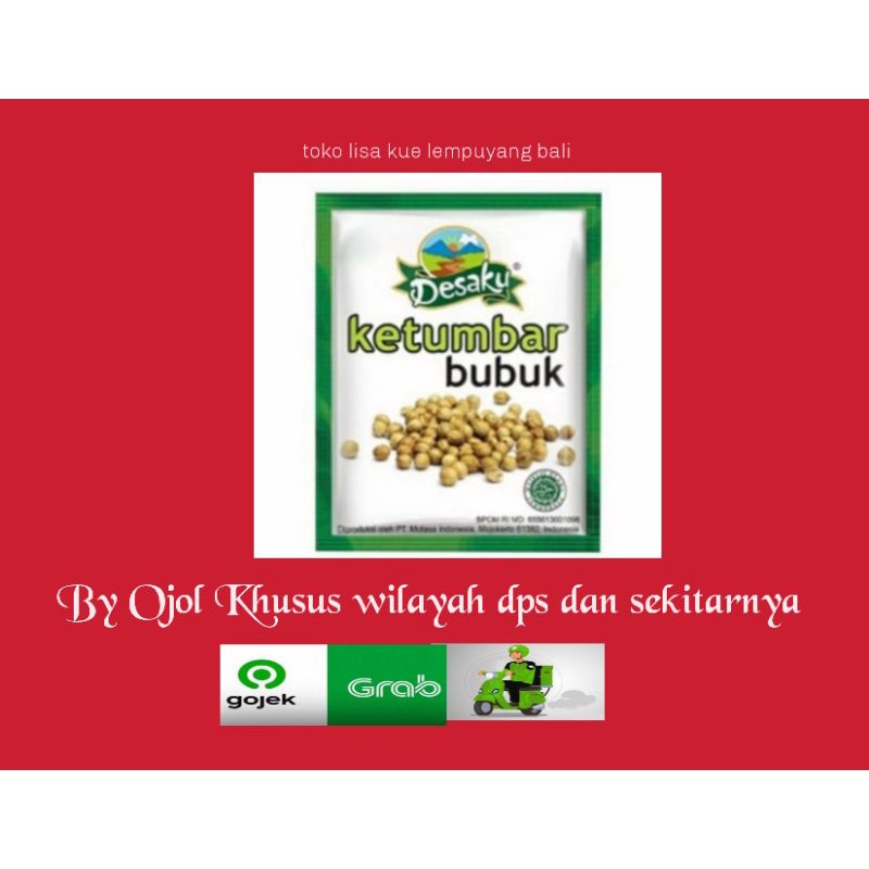 

Bumbu Desaku Ketumbar bubuk 12.5g per sachet