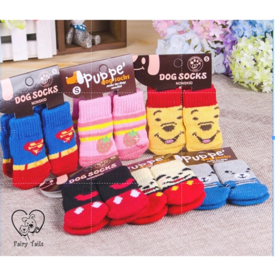 Kaos Kaki Hewan Anabul Anjing Kucing / Kostum Hewan Kaos Kaki Anabul Anjing Kucing / Pet Socks