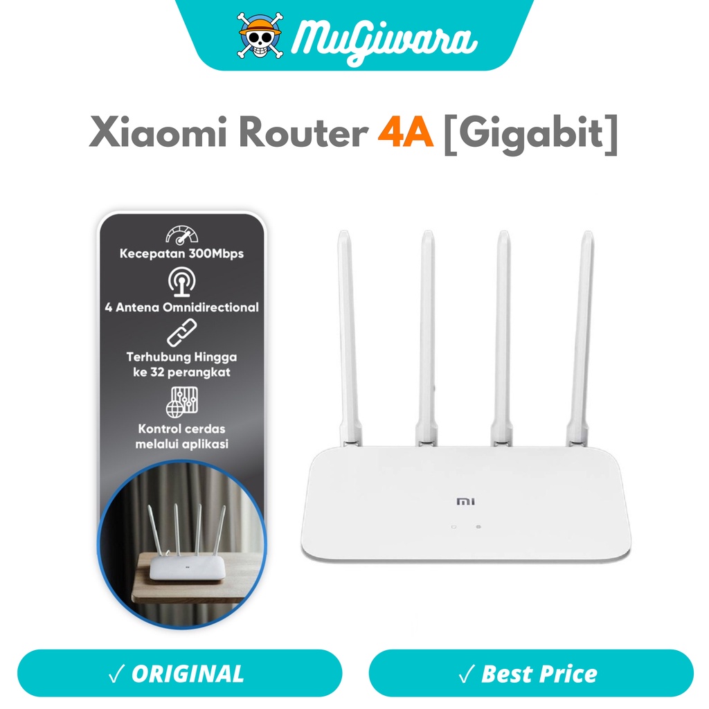 Mi Router 4A Gigabit Edition Dual Core Full AC1200 Router