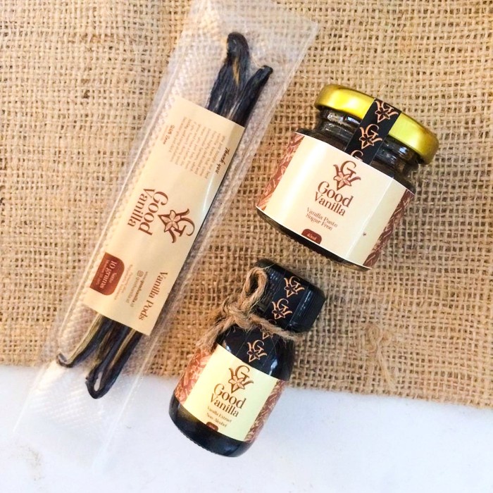 

[PROMO PAKET HEMAT] Vanilla Beans+Paste+Extract HALAL - GoodVanilla
