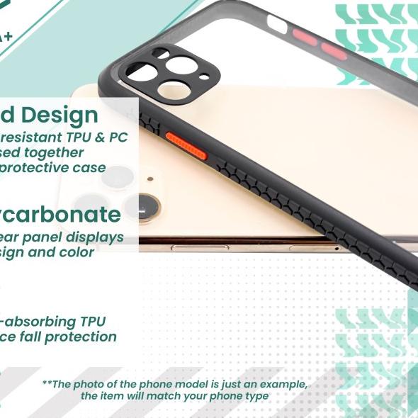 HYDRA+ Samsung a52 a52s Armored Clear Hybrid Case - Casing