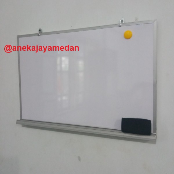 

White Board 120 x 60 cm (Gantung) | Papan Tulis