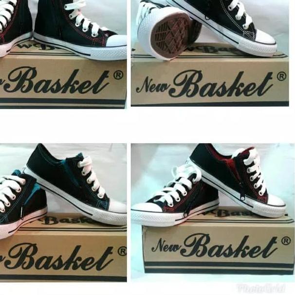 Sepatu sekolah New basket Resleting pendek & tinggi