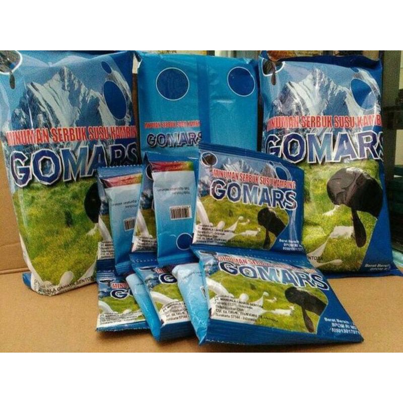 

Gomars susu kambing Ettawa Sachet