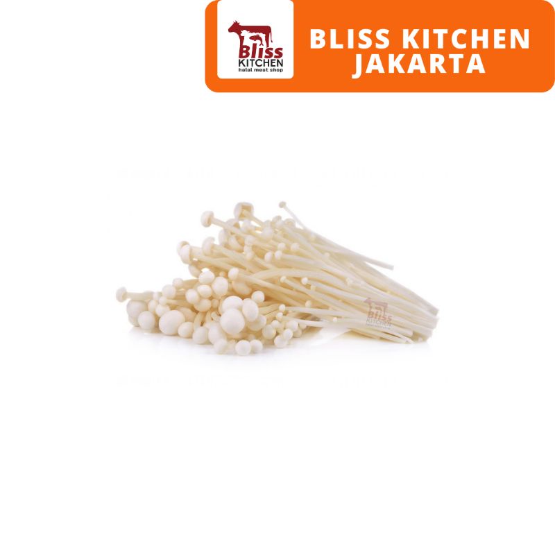 

Enoki Mushroom / Enokitake Mushroom / Jamur Enoki 100gr