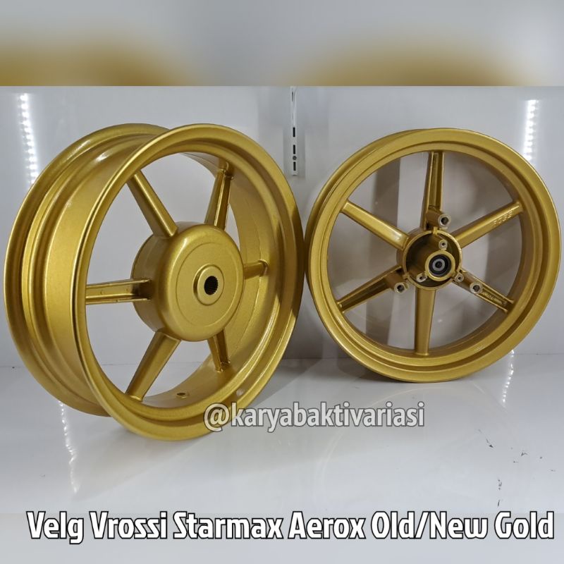 VELG VROSSI STARMAX AEROX OLD & NEW GOLD