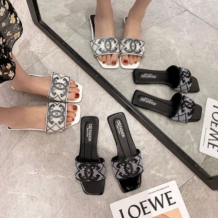 [NEW] KANOSUE SLOP SANDALS FASHION CC KS2107 #Realstock IQ